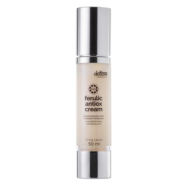 Ferulic antiox cream, kwas ferulowy, nanotechnologia, antyoksydacyjny, krem na dzień |