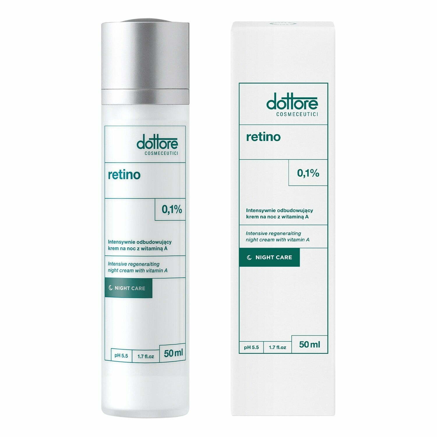 DOTTORE_RETINO_2 Retino, krem na noc, krem z retinolem, retinol, krem na zmarszczki, krem na przebarwienia |