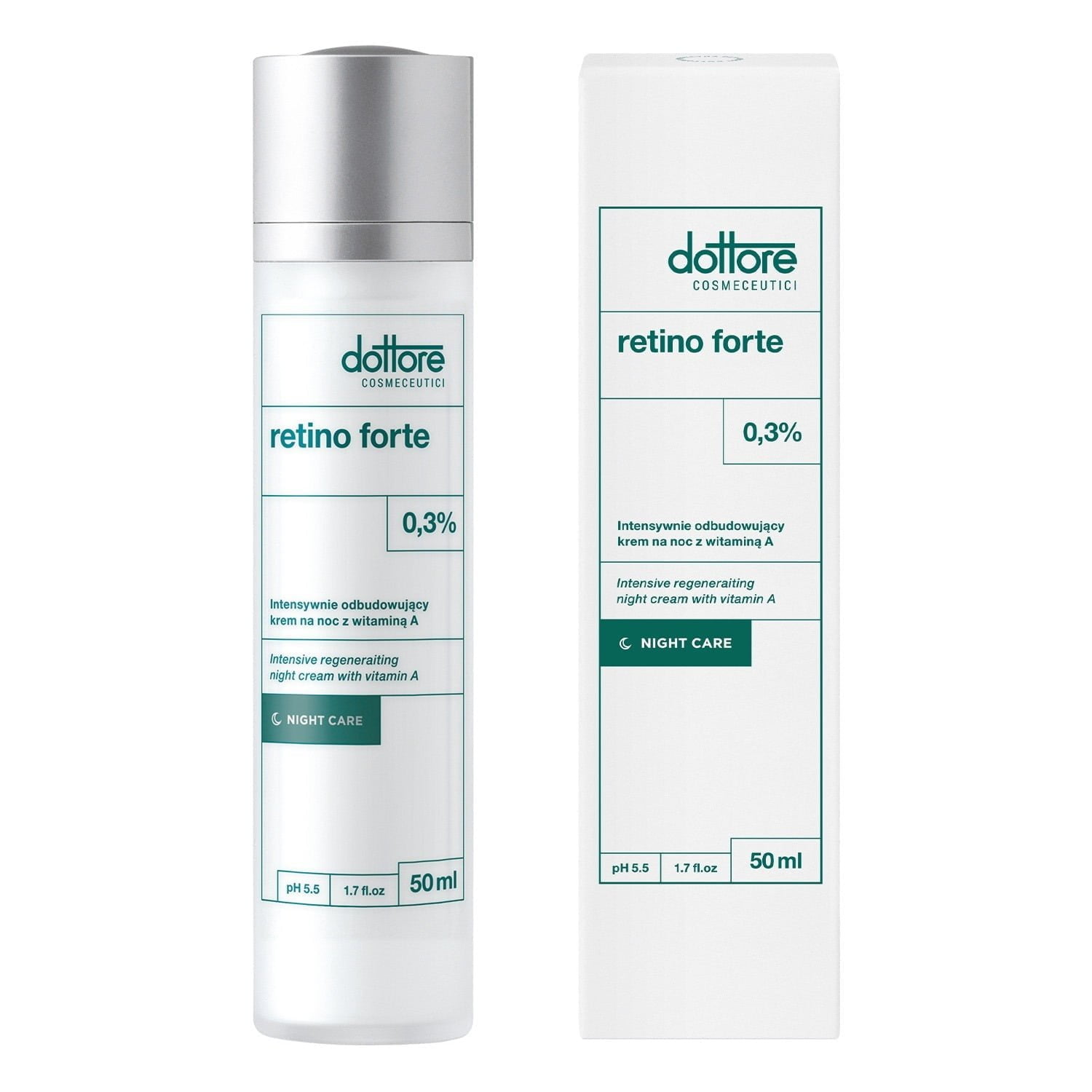 DOTTORE_RETINO_FORTE_2 Retino forte,krem na noc,krem z retinolem,krem na zmarszczki,retinol,anti-aging |