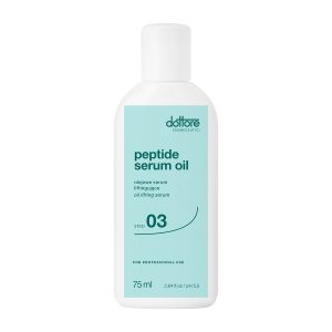 Peptide serum oil